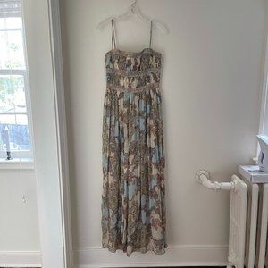 David Meister Paisley Maxi Dress